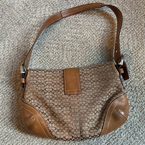 Vintage Coach Tan Mini Soho Shoulder Bag - Picture 3 of 9